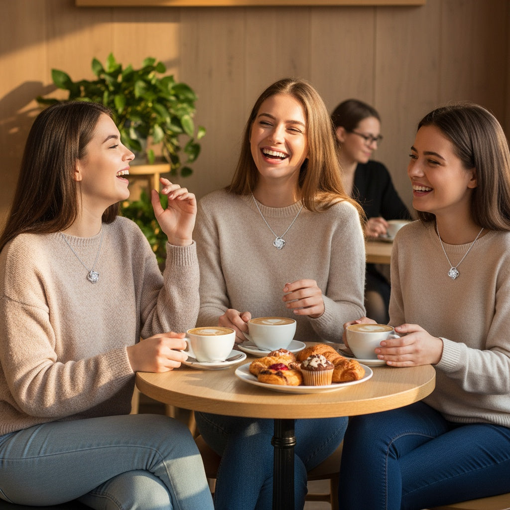 To My Daughter | Proud To Be Your Father (Love Knot Necklace)